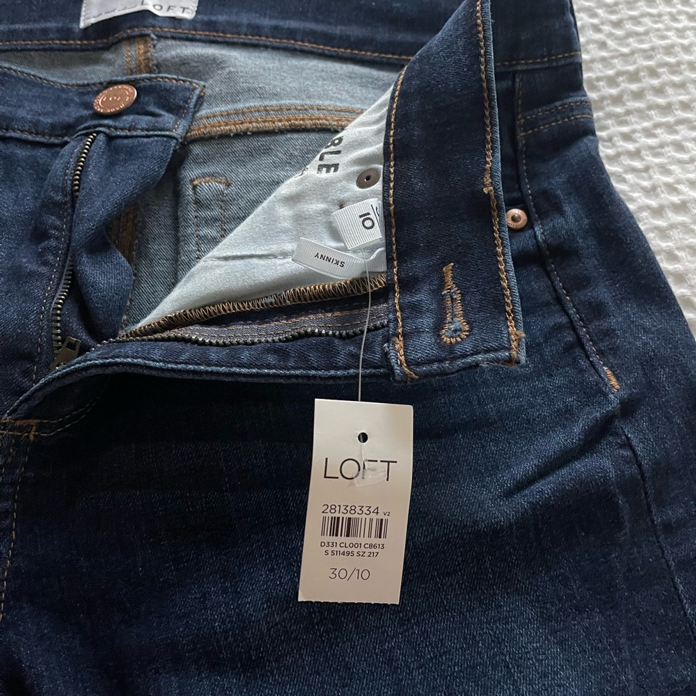 LOFT Indigo Denim Jeans
